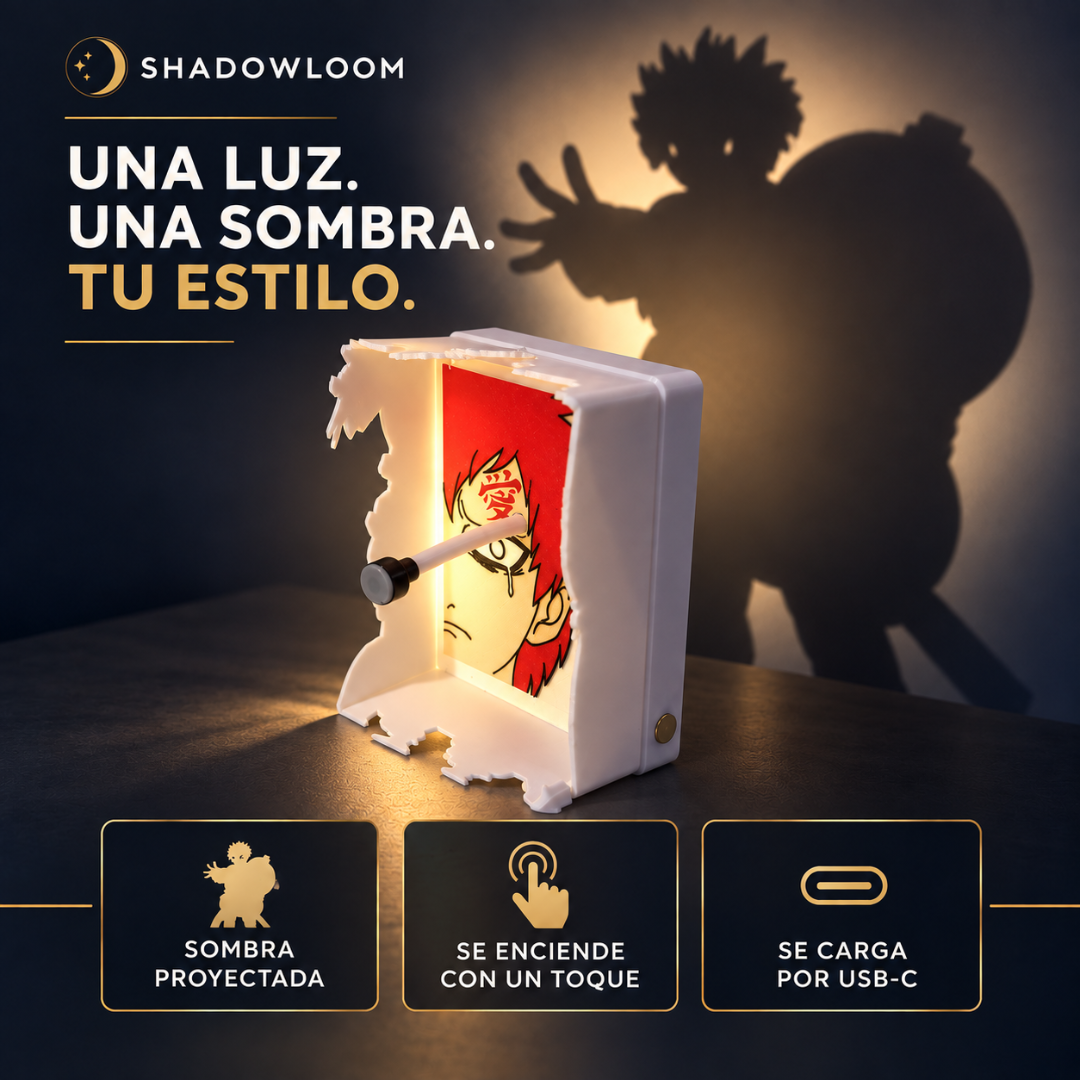 ShadowLoom - Lampara de Sombra